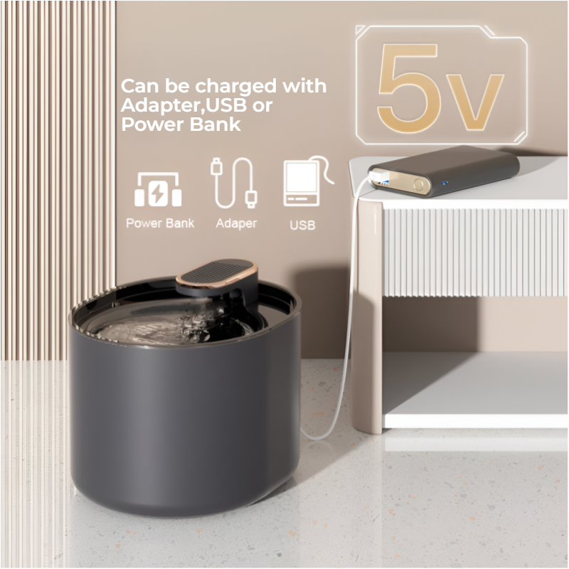 HydraGlow Motion Fountain – Smart, Silent, and Always Fresh for Your Pet